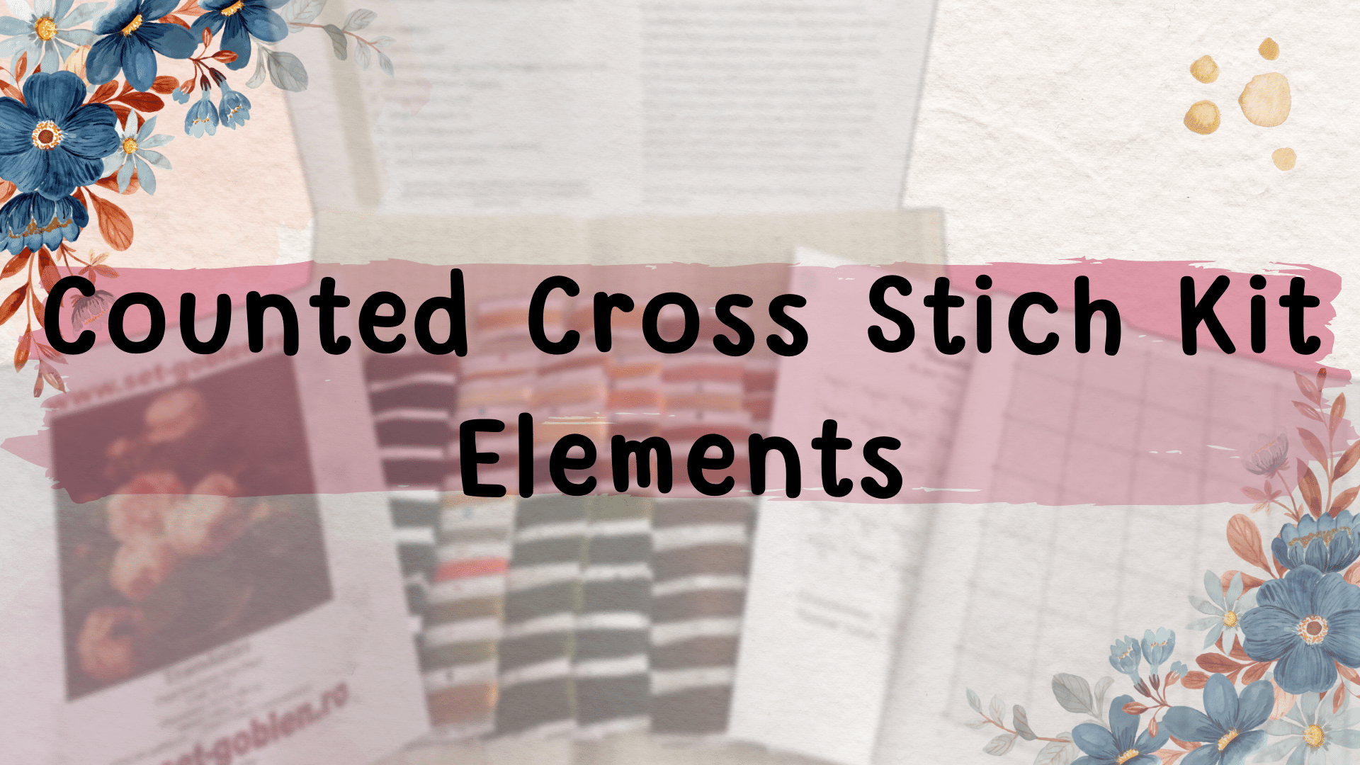 Counted Cross Stich Elements